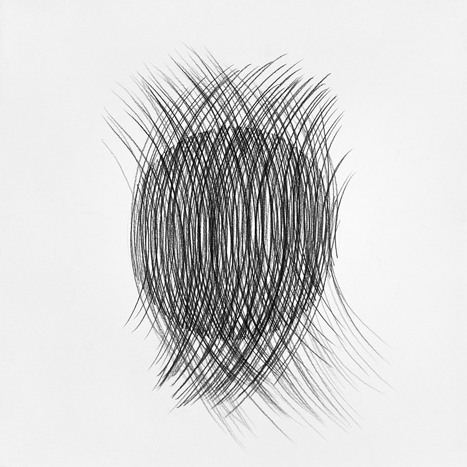 abstract drawing by michel schneider for ernst lohmann