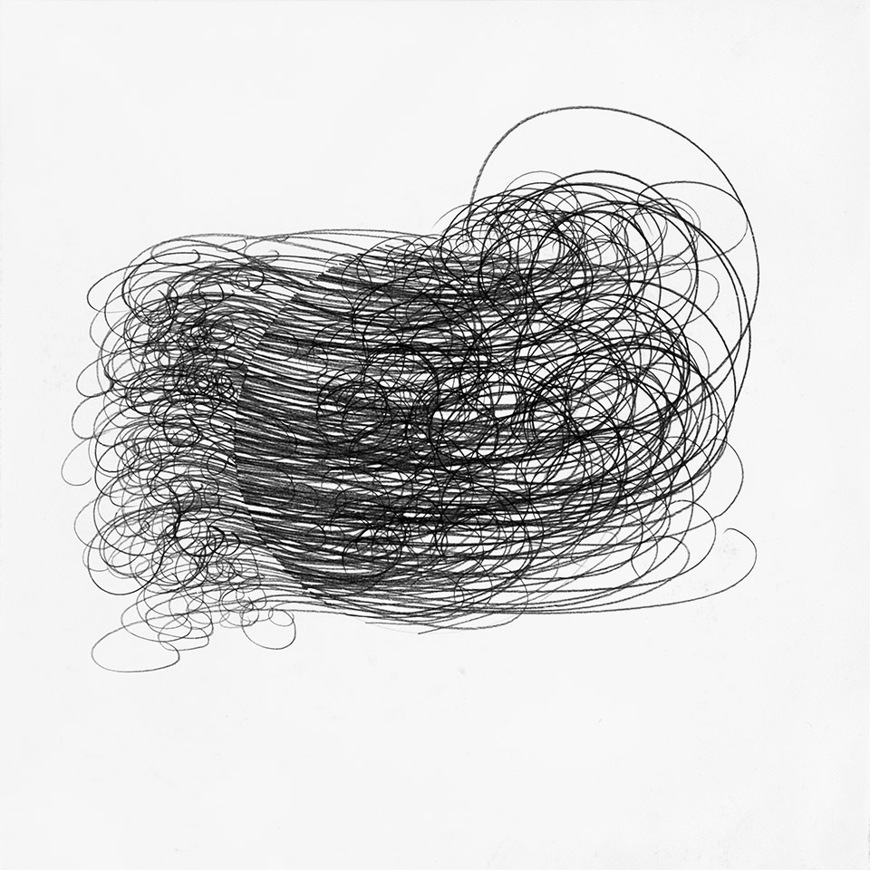 abstract drawing by michel schneider for ernst lohmann
