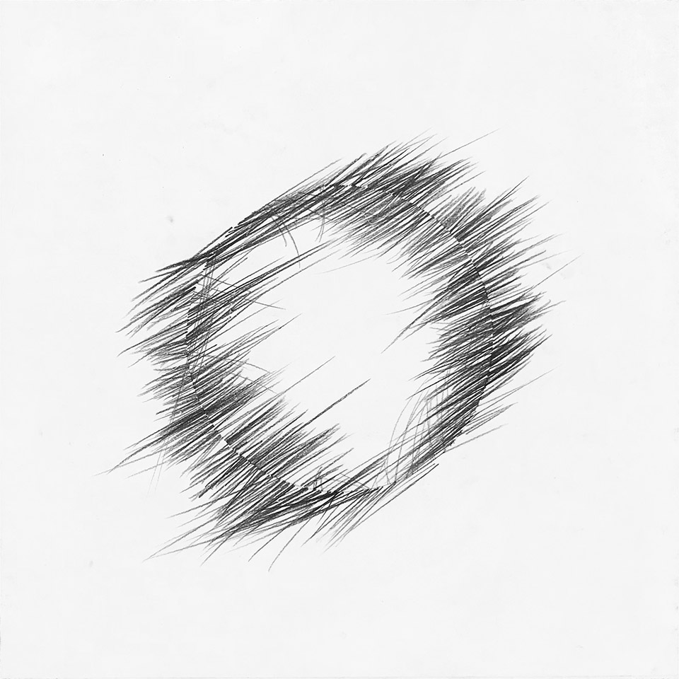 abstract drawing by michel schneider for ernst lohmann