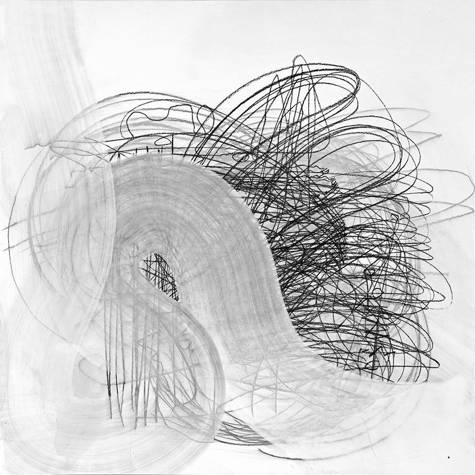 abstract drawing by michel schneider for ernst lohmann