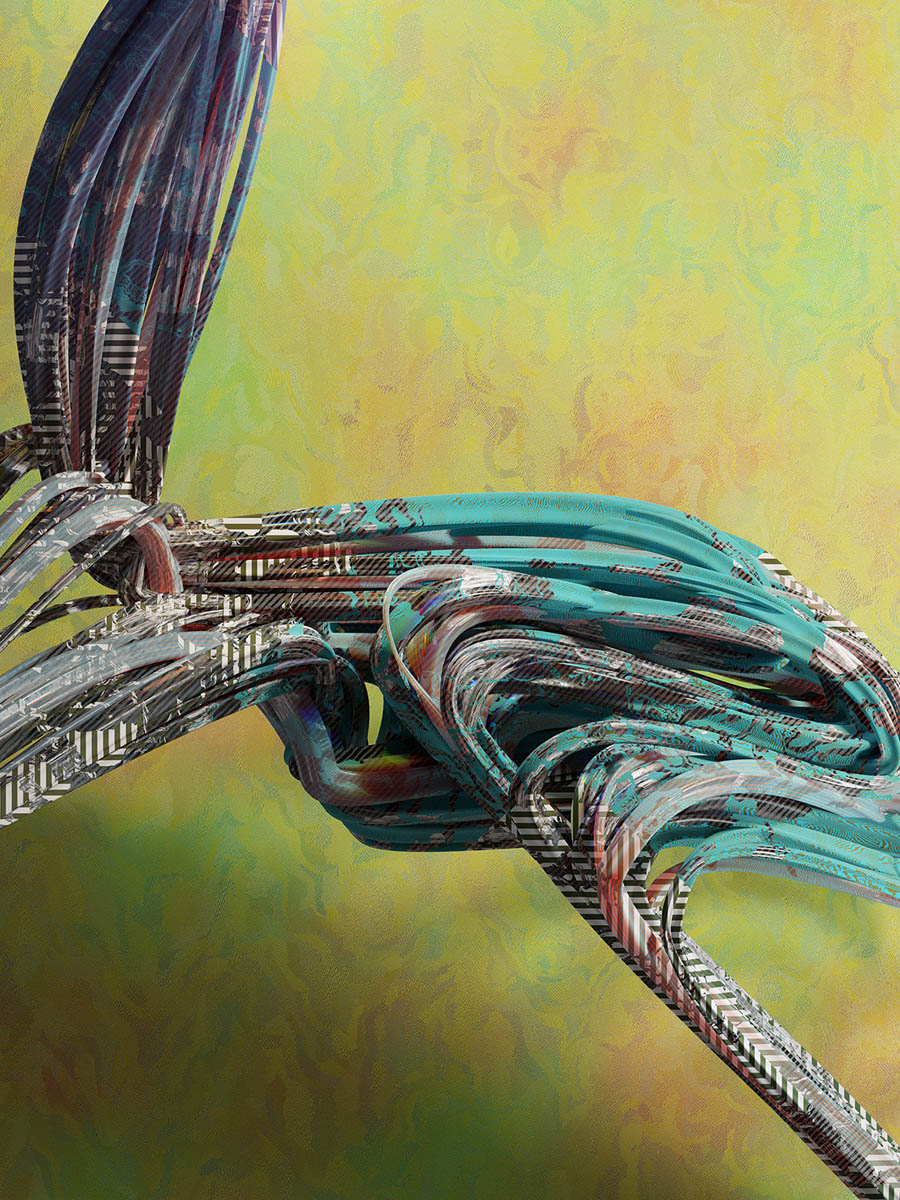 digital image by Michel Schneider from the Maggy McWire series
