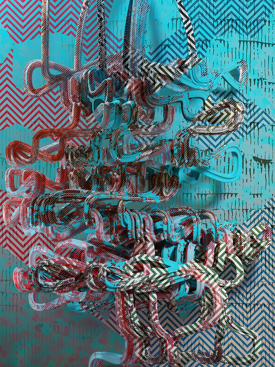 digital image by Michel Schneider from the Maggy McWire series