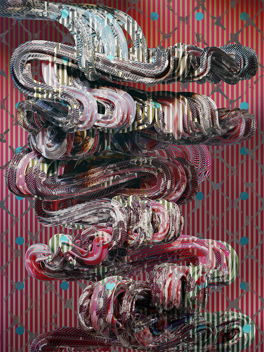digital image by Michel Schneider from the Maggy McWire series