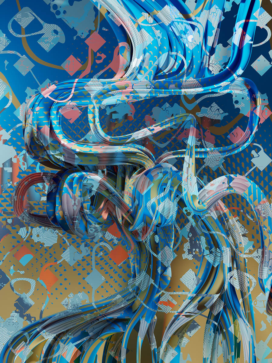 digital image by Michel Schneider from the Maggy McWire series