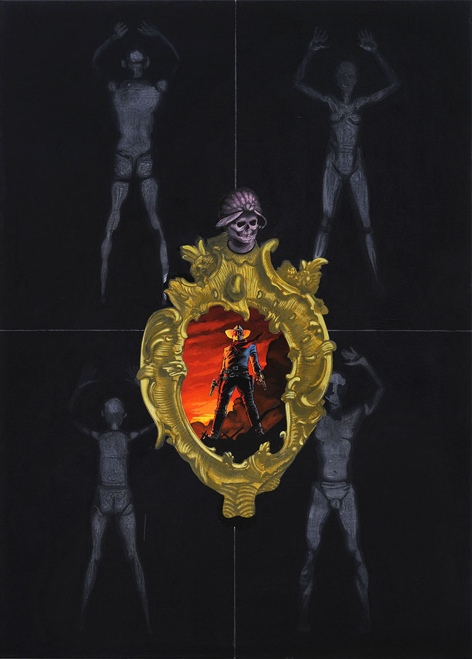 painting by Michel Schneider