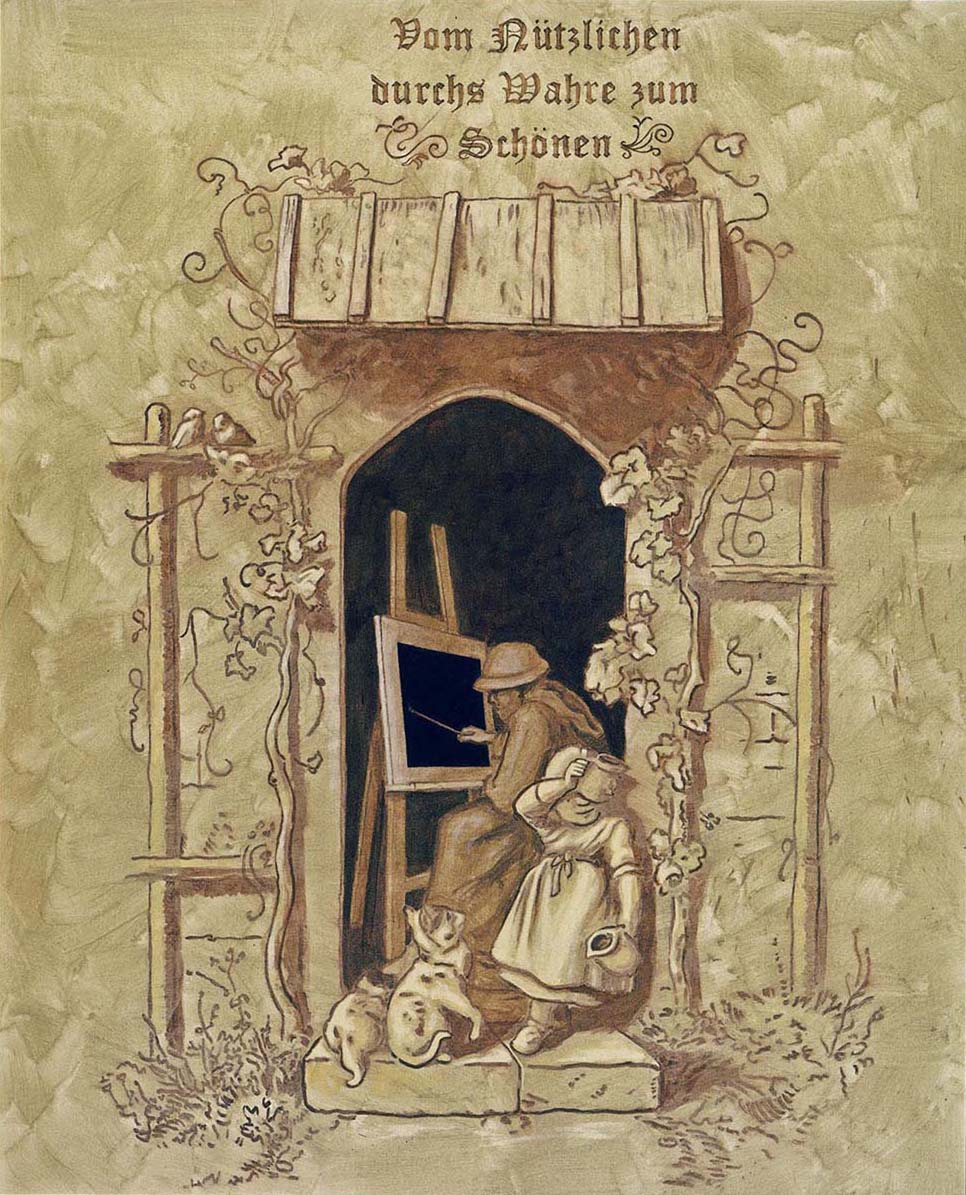 painting by Michel Schneider